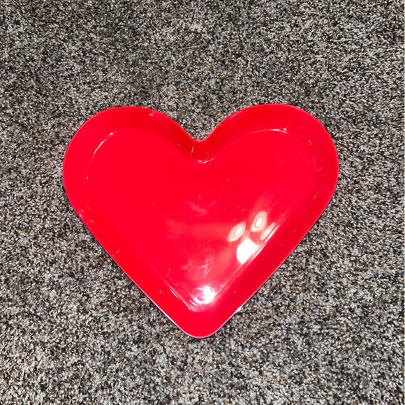 Party Supplies Plastic Heart Tray Poshmark